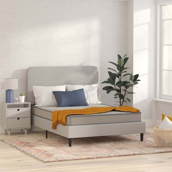 Flash Furniture 6" Hybrid Mattress, Full Mattress in a Box CL-E236-B-F-GG - main